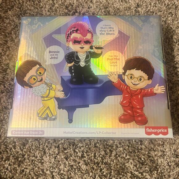 Fisher-Price Little People Elton John Collector Set (NWT) - Picture 3 of 3